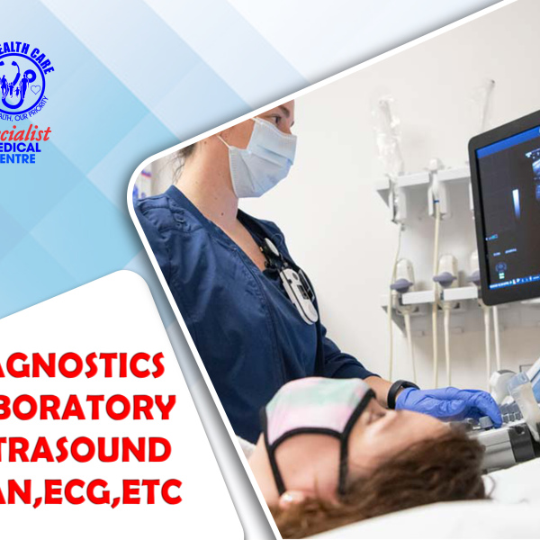 Diagnostics, Laboratory, Ultrasound Scan, ECG etc services